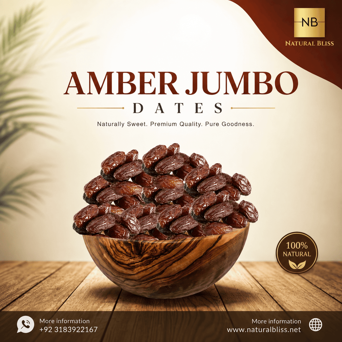 Amber Jumbo Date