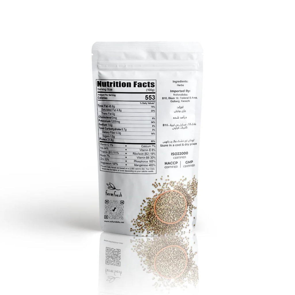 Organic Hemp Seeds – Raw & Nutrient Dense Superfood
