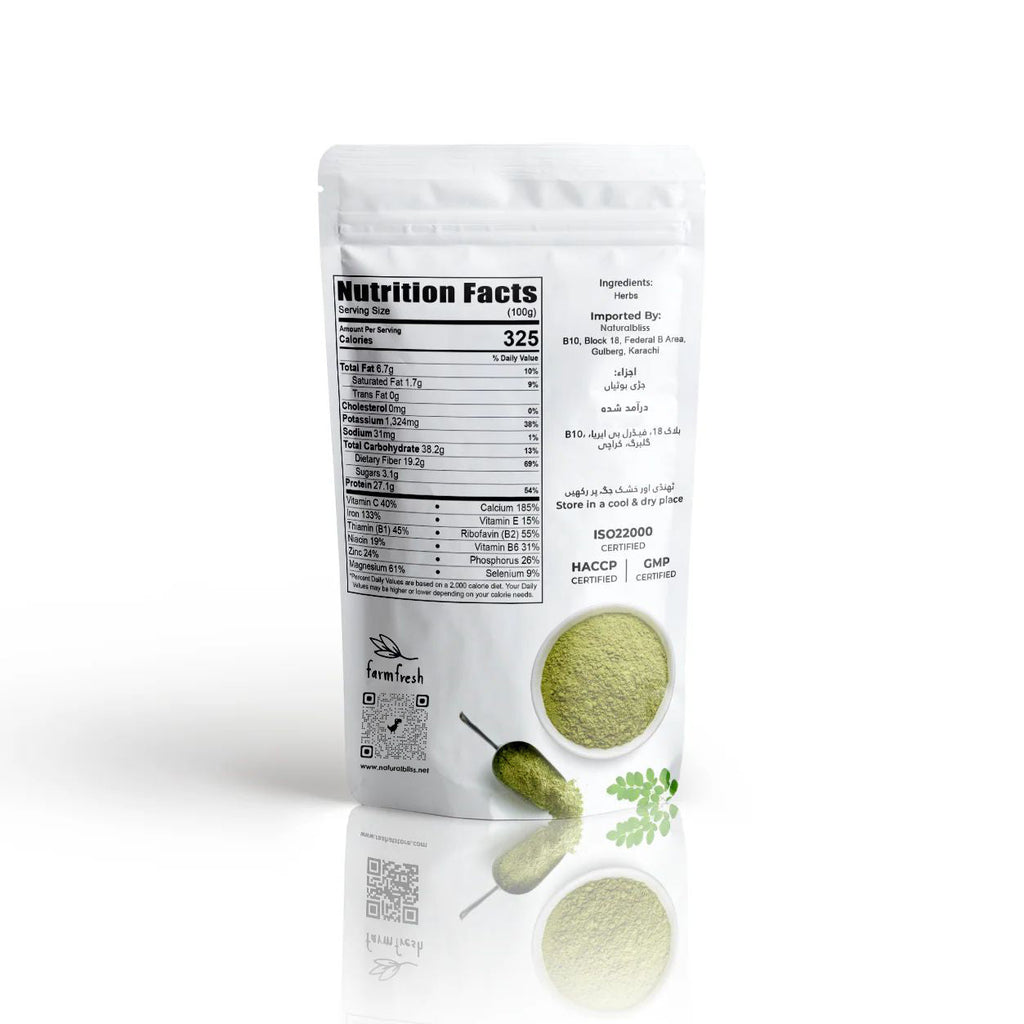 Organic Moringa Powder in Pakistan – Nutrient-Rich Superfood for Energy, Immunity & Wellness