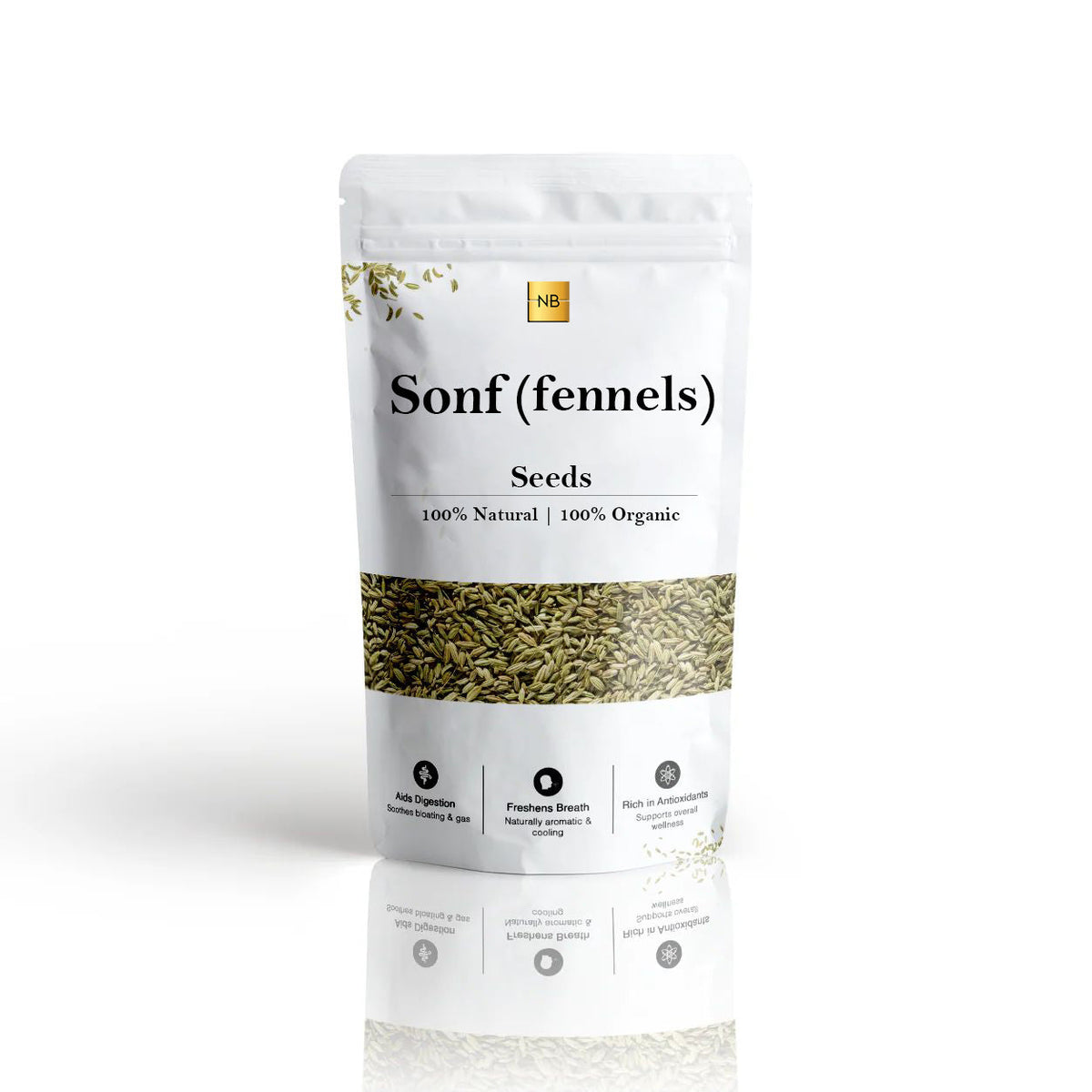 Natural Saunf (Fennel Seeds) – Pure & Organic Quality