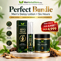BUNDLE MEN'S DELAY LOTION + SIX HOURS